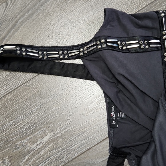 Bejeweled Grey Tank Size M - Picture 4 of 4